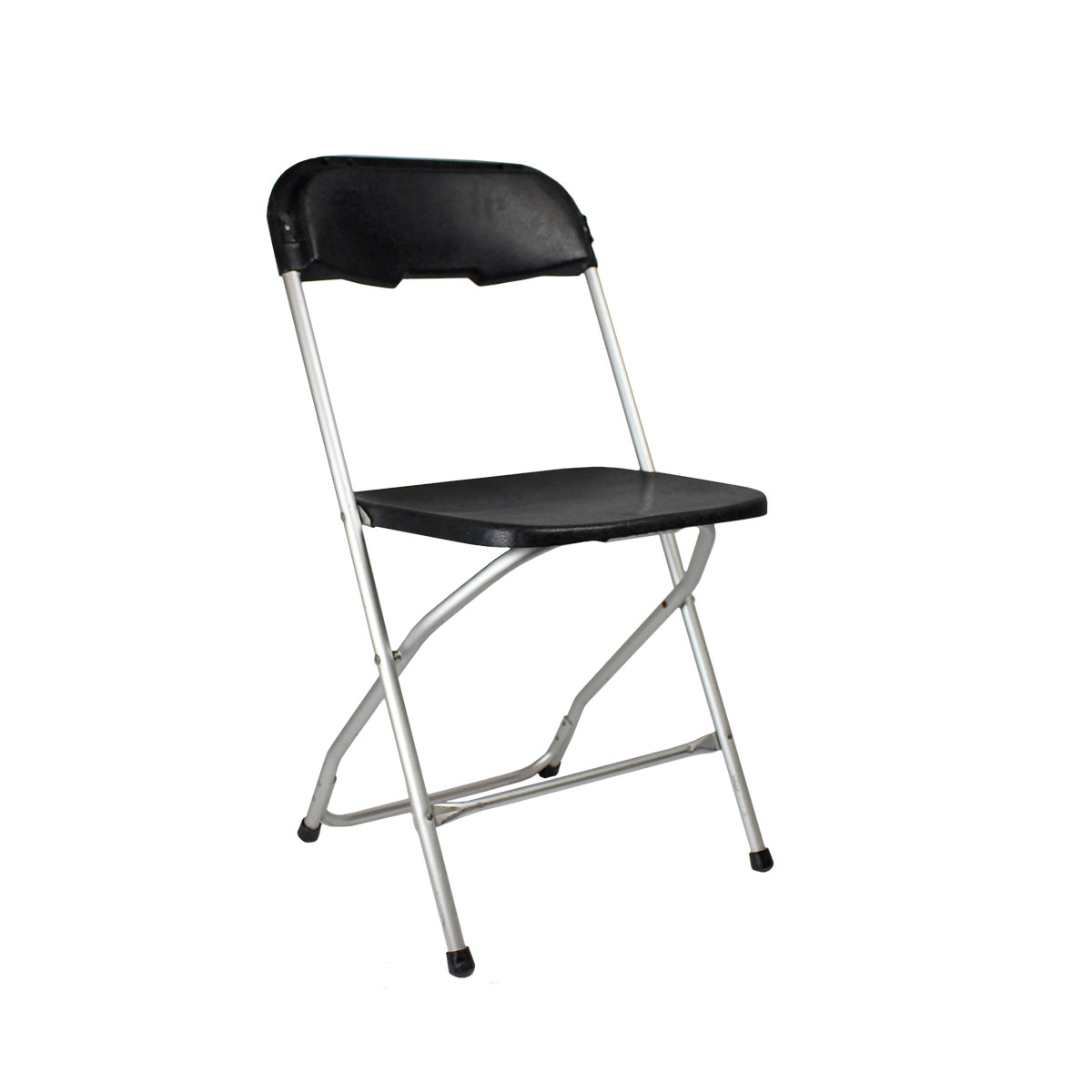 Chair Black Plastic Folding